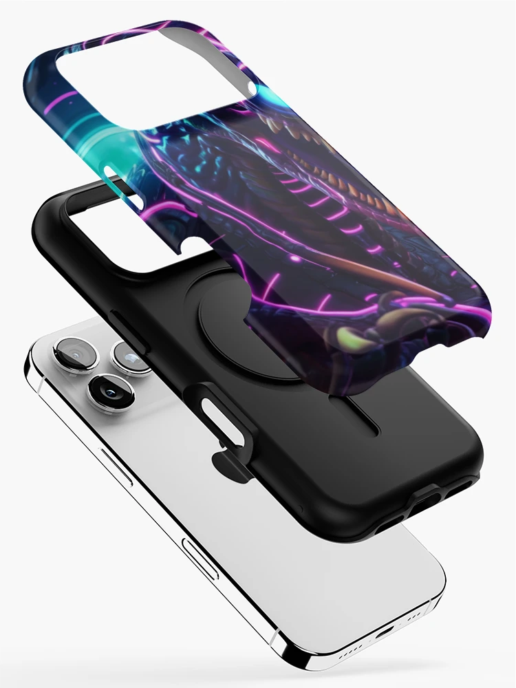 Thumbnail 2 of 4, iPhone Case, Bismarck Ringed Python God designed and sold by Dawn van Doorn.