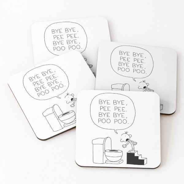 Item preview, WIMPY KID BYE BYE PEE PEE POO POO designed and sold by cheapfan.