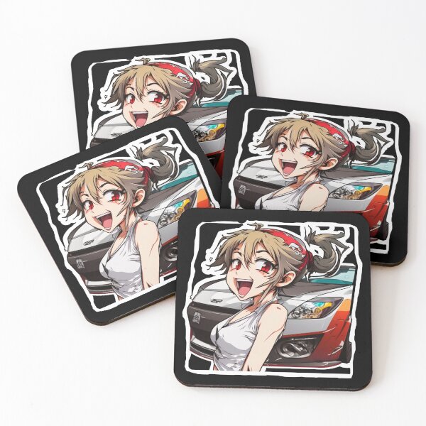 Item preview, Anime Girl Car JDM Sticker designed and sold by MarcelloPierone.