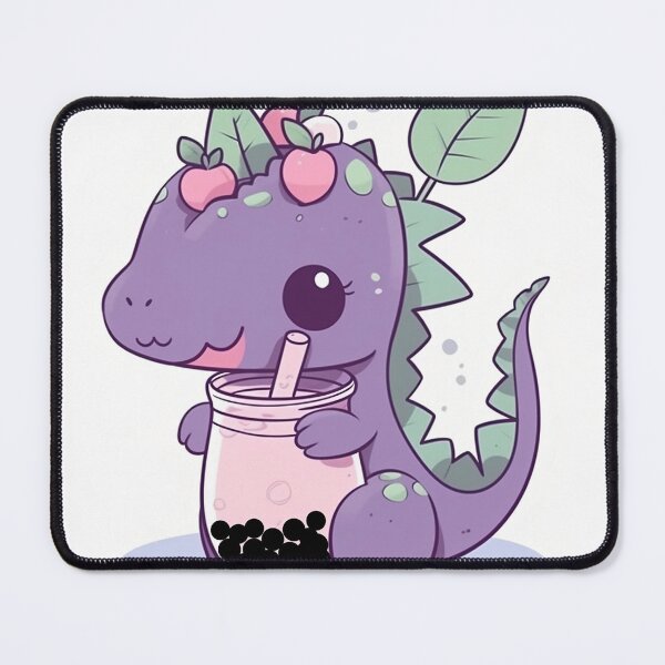 Item preview, cute dino boba  designed and sold by nhahn33.
