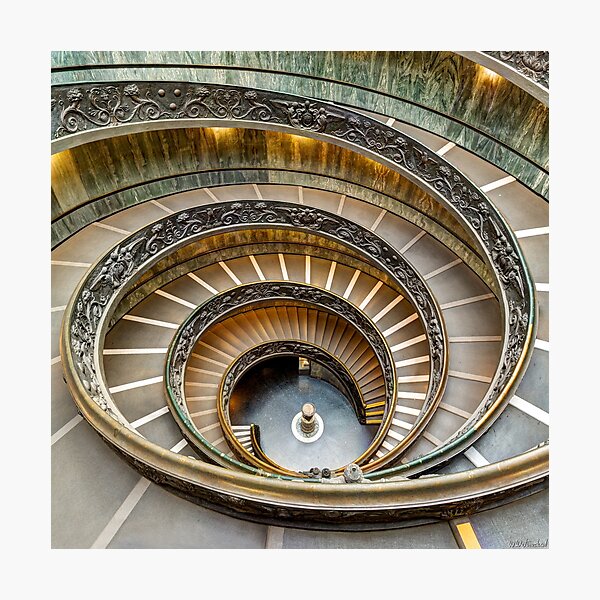 Item preview, Spiral Staircase Revisited - Square version designed and sold by Weston  Westmoreland.