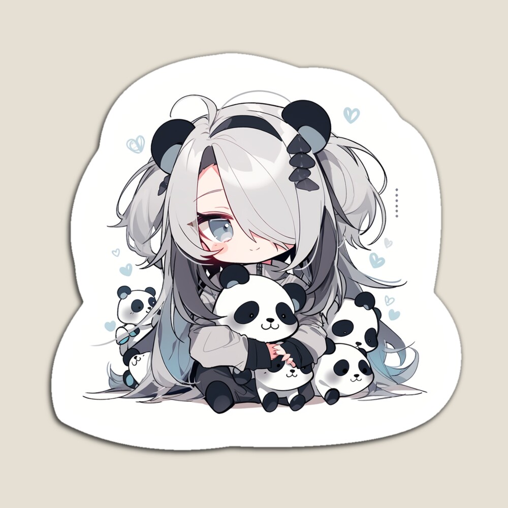 Chibi Anime Girl Sticker for Sale by KLYPStickers