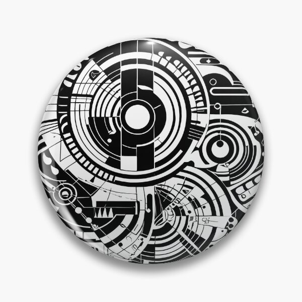 Artikelvorschau, Monochrome Pattern entworfen und verkauft von MTJ-Mushrooms.