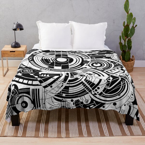 Item preview, Monochrome Pattern designed and sold by MTJ-Mushrooms.