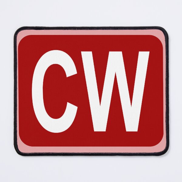 Item preview, CW Initials designed and sold by Jeallan Designs.