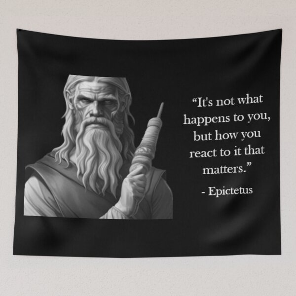Item preview, Epictetus Quote - How You React designed and sold by Reed-Inc.