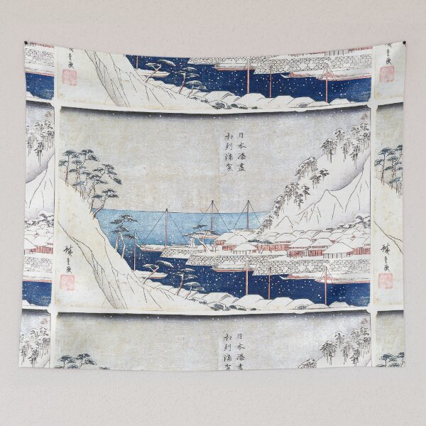 Item preview, Utagawa Hiroshige Uraga in Sagami Province designed and sold by TeeARTHY.