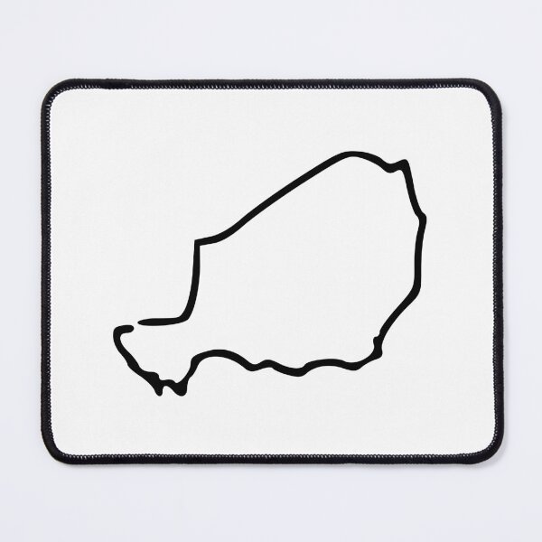 Item preview, Niger Minimalistic Country Outline designed and sold by Natamus.
