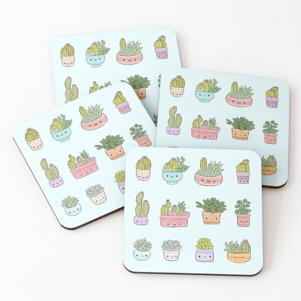 Item preview, Kawaii succulents pack designed and sold by Yarafantasyart.
