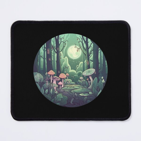 Item preview, Enchanted Forest: Magical Whimsical Soft Peaceful Green Glow Fantasy Otherworldly designed and sold by DigiNook.