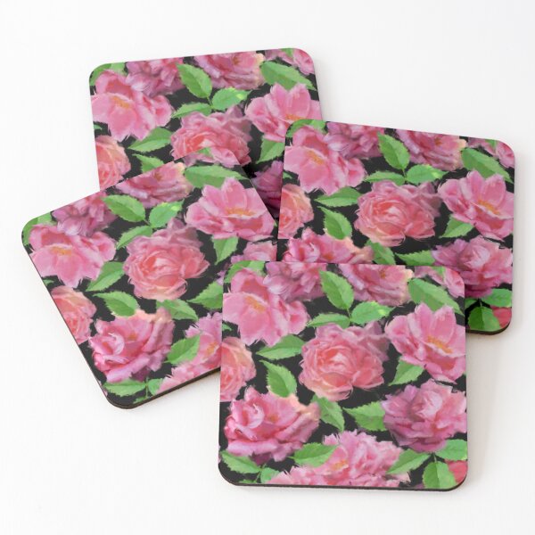 Item preview, Pink Roses Repeated Pattern Surface Seamless Design  designed and sold by Tina Veenstra.