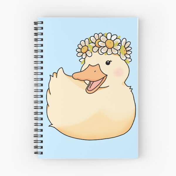 Item preview, Flower Crown Happy Duck (Alpha Sigma Gamma) designed and sold by Mikay Reimann.