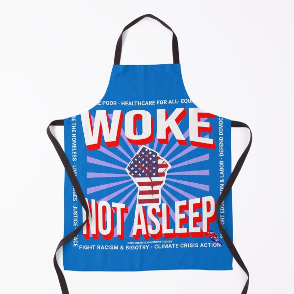 Item preview, PMD00783 Progressive Movement Designs Woke Not Asleep shows you understand what woke means support progressive policy goals for progressive Democrats Independents and Bernie Sanders supporters designed and sold by ProgressiveLeft.