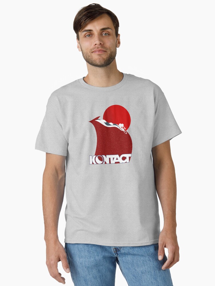 Thumbnail 1 of 7, Classic T-Shirt, Curved road designed and sold by kontactbike.