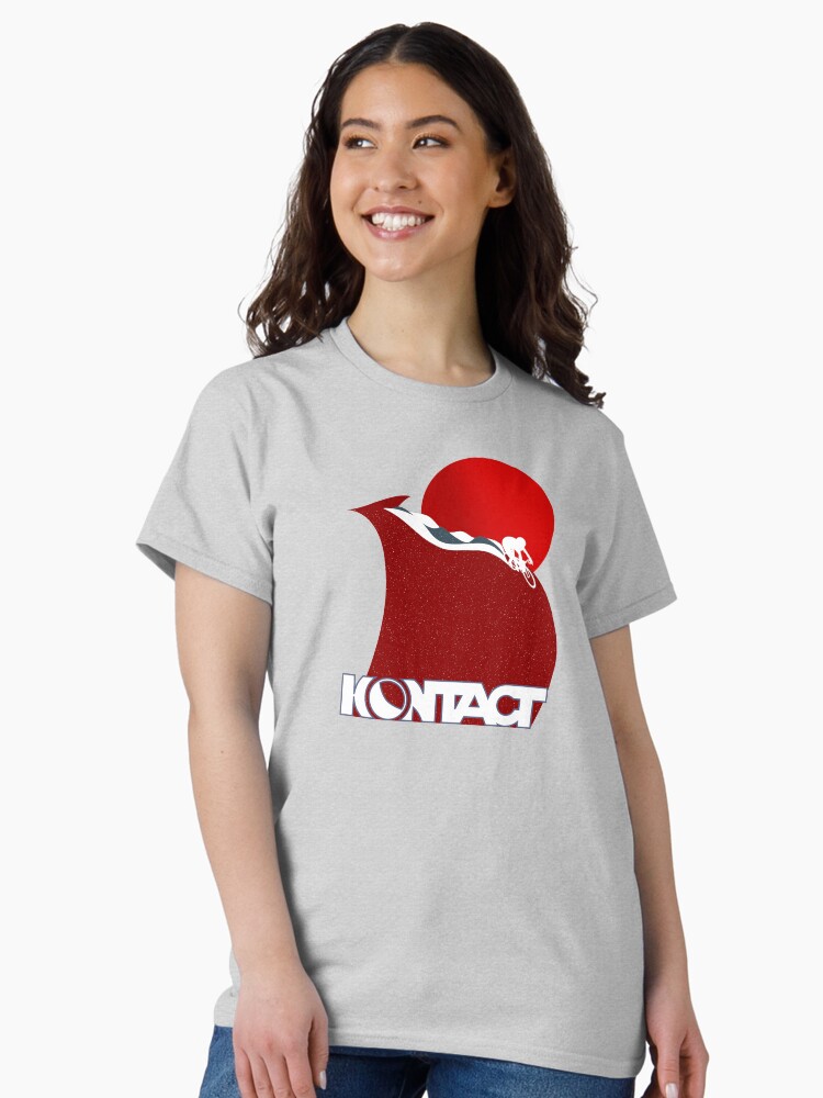 Thumbnail 2 of 7, Classic T-Shirt, Curved road designed and sold by kontactbike.