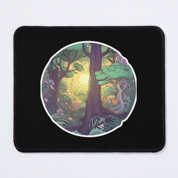 Item preview, Enchanted Forest: Magical Whimsical Soft Peaceful Green Glow Fantasy Otherworldly designed and sold by DigiNook.
