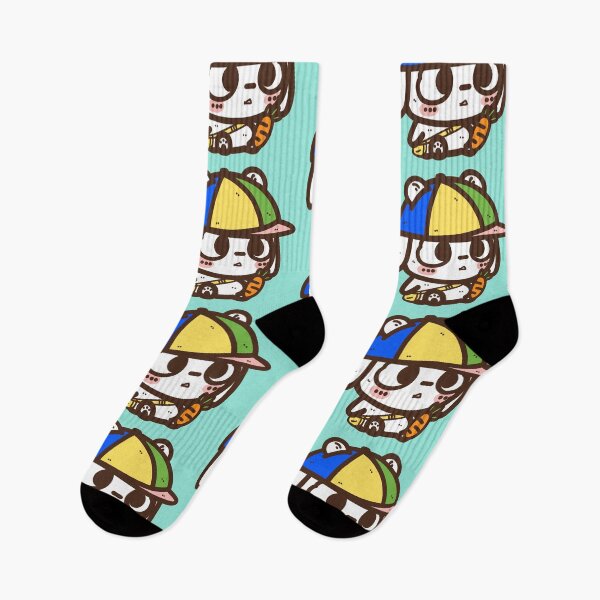 Item preview, hiking rabbit! designed and sold by EhnamoNamoPin.