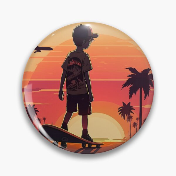 Item preview, Animatic Skater Sunset designed and sold by yangs-wear.