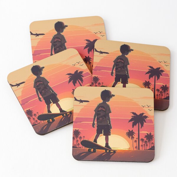 Item preview, Animatic Skater Sunset designed and sold by yangs-wear.