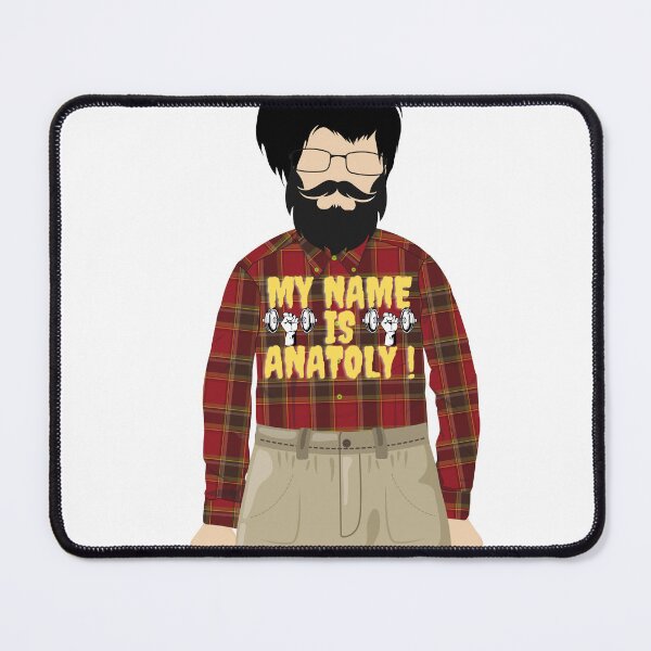 Item preview, MY NAME IS ANATOLY STRONG MEN t shirt designed and sold by Bencheikhsaad.