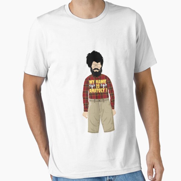 Item preview, MY NAME IS ANATOLY STRONG MEN t shirt designed and sold by Bencheikhsaad.