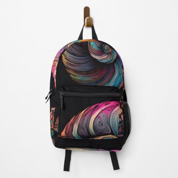 Item preview, Psychedelic Trippy Garden Snail designed and sold by Matt's Artificial Nature.