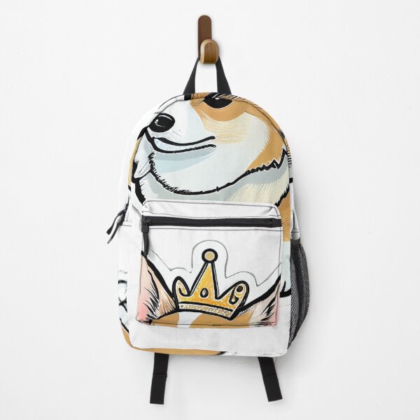Item preview, Cute Corgi Wearing a Tiara Sticker designed and sold by BrinaandPops.