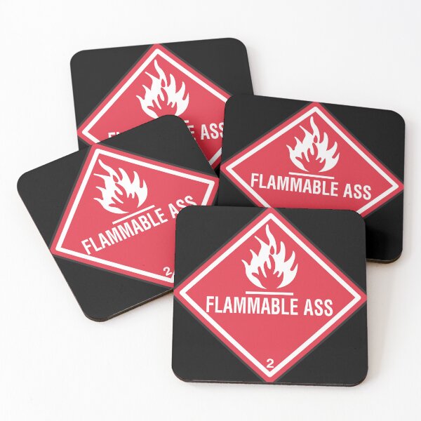 Item preview, Flammable Ass designed and sold by batkev83.