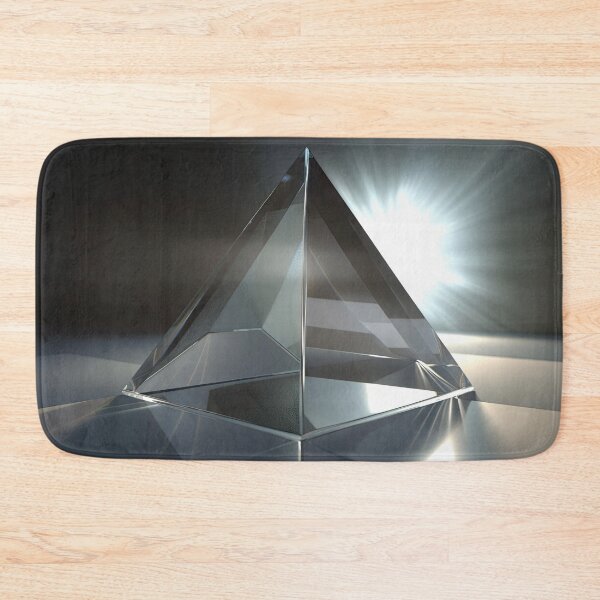 Artikelvorschau, Illuminated Glass Triangle entworfen und verkauft von FireScreen.