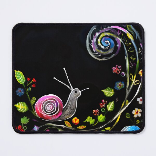 Item preview, Finger Painted Garden Snail designed and sold by Matt's Artificial Nature.