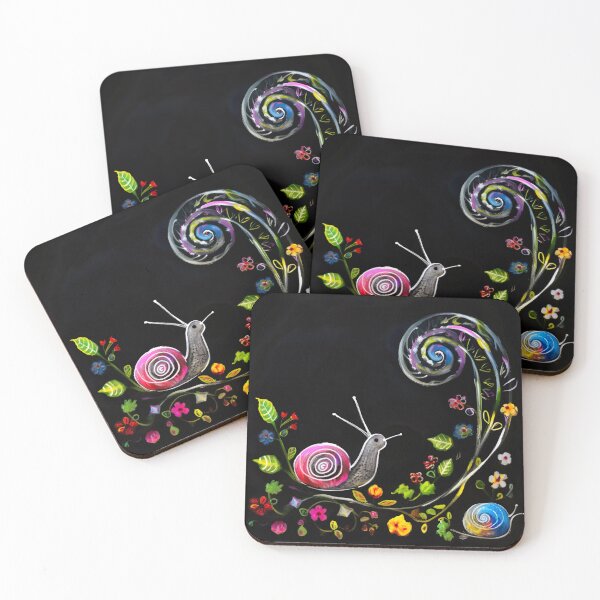 Item preview, Finger Painted Garden Snail designed and sold by Matt's Artificial Nature.