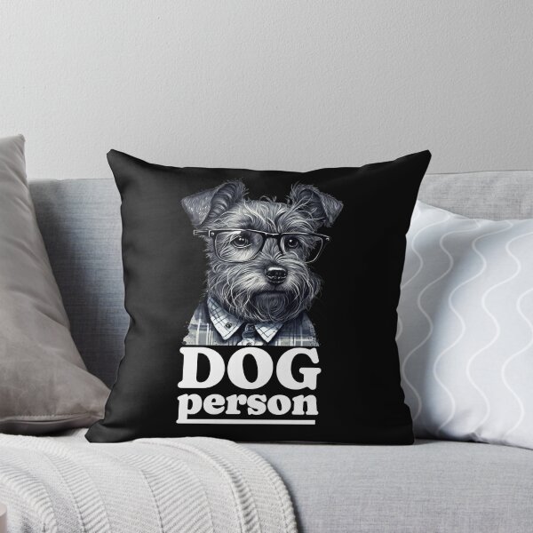Item preview, Dog Person - Scottish Terrier Wearing Glasses designed and sold by Trinket-Trickster.