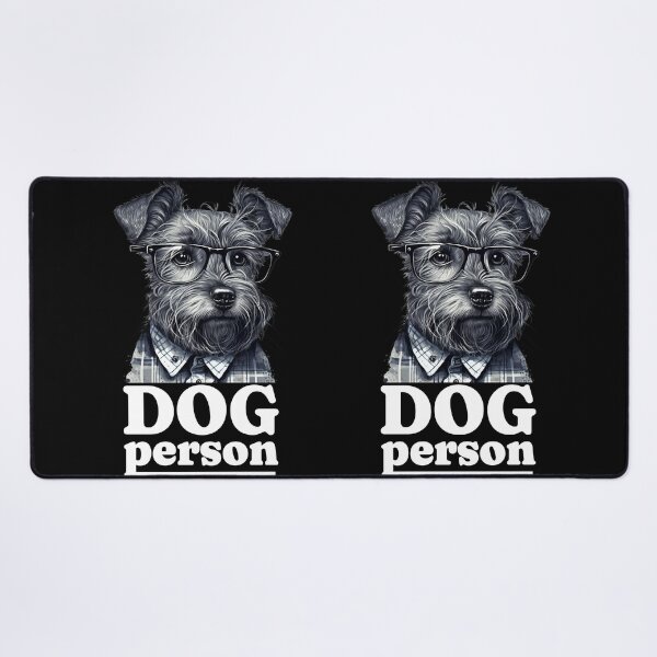 Item preview, Dog Person - Scottish Terrier Wearing Glasses designed and sold by Trinket-Trickster.