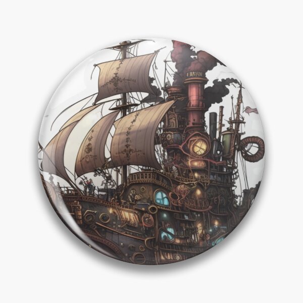 Artikelvorschau, Steampunk-Boot entworfen und verkauft von Digital-Space.