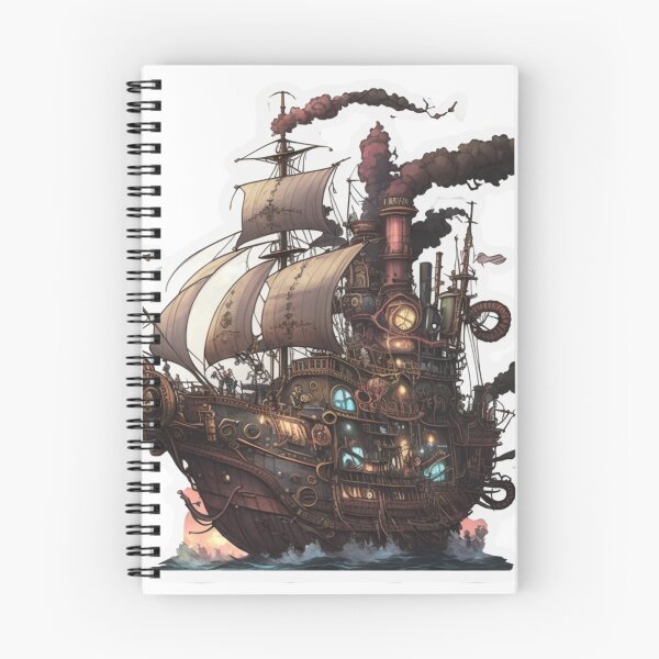 Item preview, Steampunk boat designed and sold by Digital-Space.