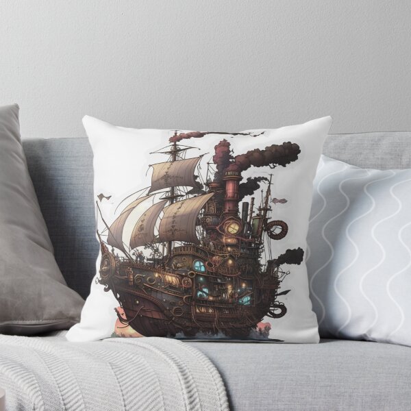 Item preview, Steampunk boat designed and sold by Digital-Space.