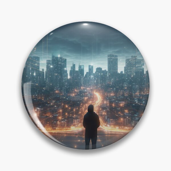 Item preview, Neural City: A Futuristic Metropolis in Cyberspace designed and sold by PrintCove.