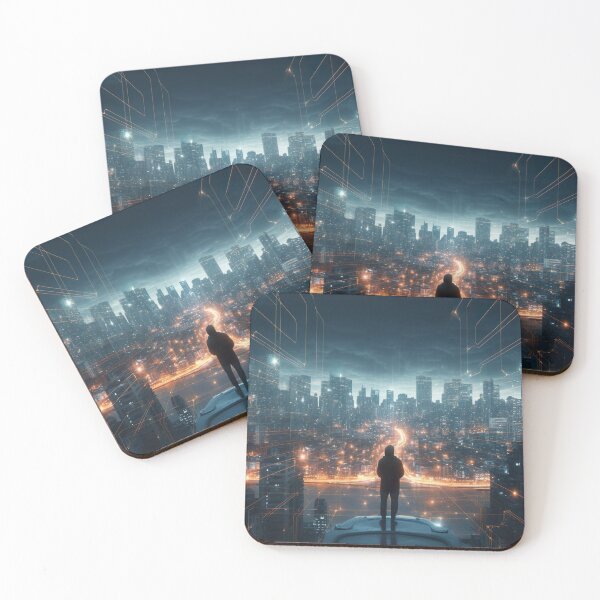 Item preview, Neural City: A Futuristic Metropolis in Cyberspace designed and sold by PrintCove.