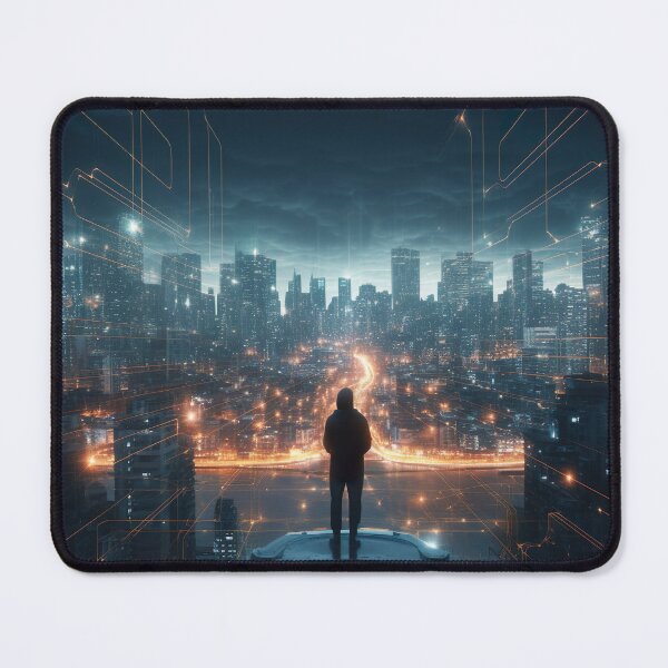 Item preview, Neural City: A Futuristic Metropolis in Cyberspace designed and sold by PrintCove.