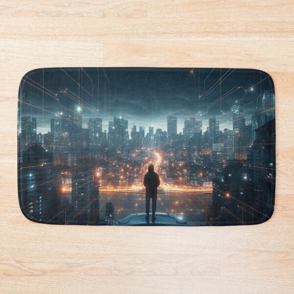 Item preview, Neural City: A Futuristic Metropolis in Cyberspace designed and sold by PrintCove.