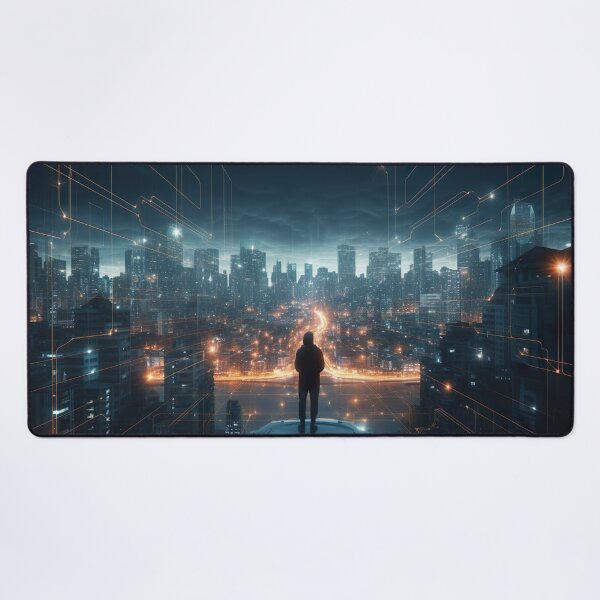 Item preview, Neural City: A Futuristic Metropolis in Cyberspace designed and sold by PrintCove.