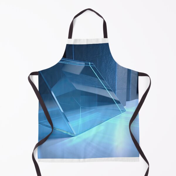 Item preview, Blue Illuminated Glass Rectangle designed and sold by FireScreen.