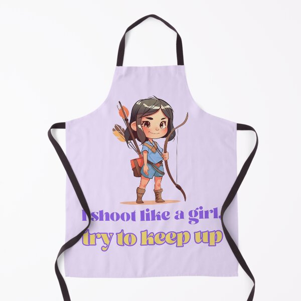 Item preview, I Shoot Like a Girl, Try To Keep Up designed and sold by Winter--Flowers.