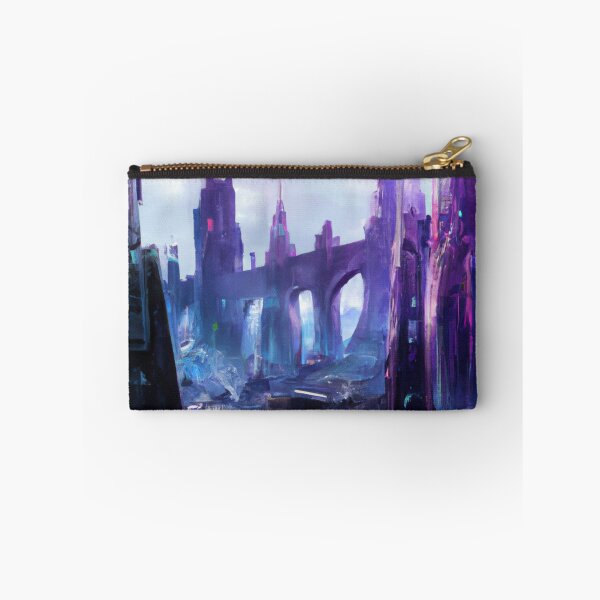 Item preview, Elf City In Cyberpunk Universe designed and sold by KalipsoArt.