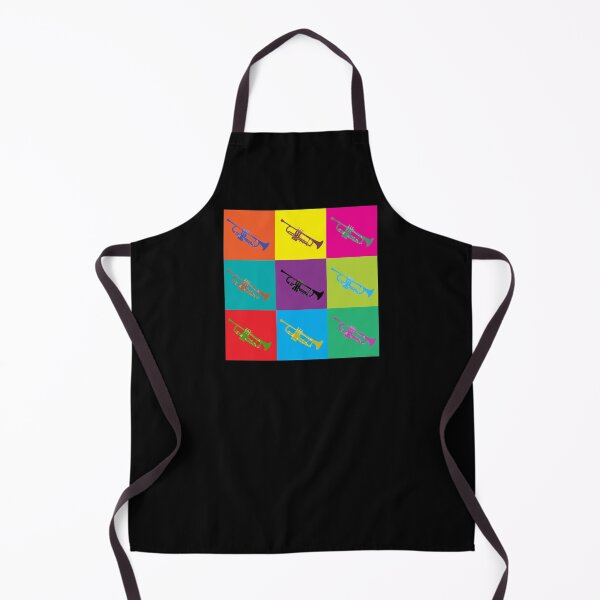 Item preview, Colourful Trumpets in Warhol style designed and sold by kathtrumpet.