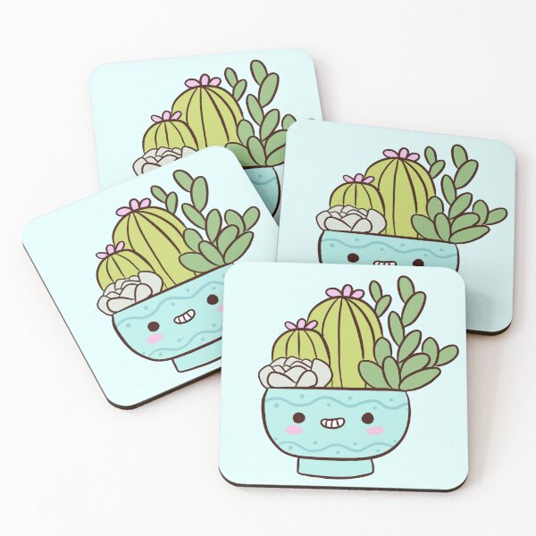 Item preview, Cute succulents illustration  designed and sold by Yarafantasyart.