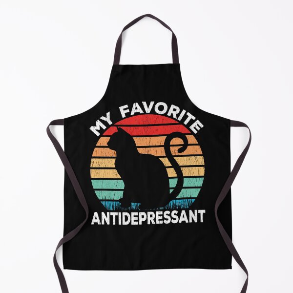 Item preview, Cat Antidepressant - Cat Lover Funny designed and sold by Dapperly Tees.