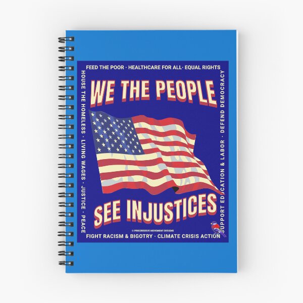 Item preview, PMD00789 Progressive Movement Designs Woke USA American Flag patriotic design shows you support progressive policy goals for progressive Democrats and Independents and Bernie Sanders supporters designed and sold by ProgressiveLeft.