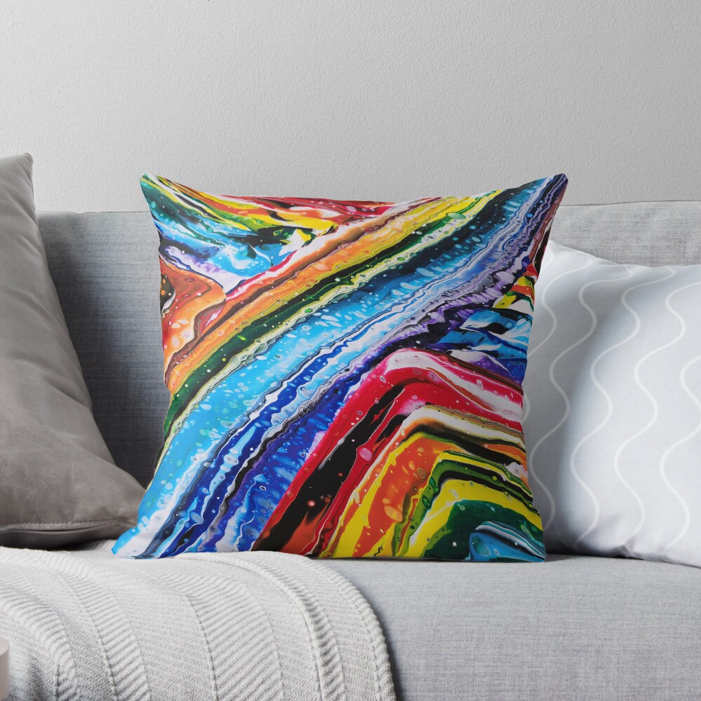 Item preview, Throw Pillow designed and sold by DrewFowlerArt.