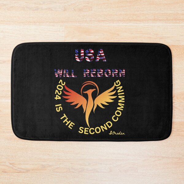 Item preview, AMERICA WILL REBORN AGAIN. 2024 IS THE SECOND COMMING OF TRUMP. designed and sold by IORODAN.